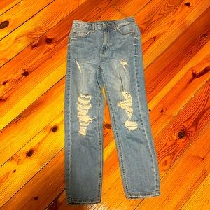 Target Highest Rise mom jean size 2